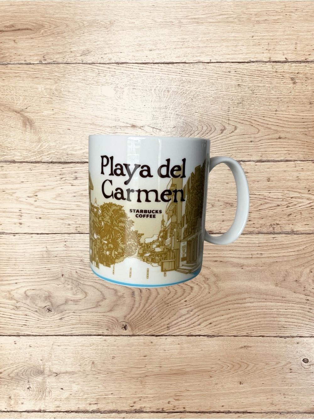 Starbucks Global Icon Playa Del
Carmen Mexico 16 oz Coffee Mug City Series 2012